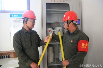 國慶保電前‘診斷’安全工器具 保安全！